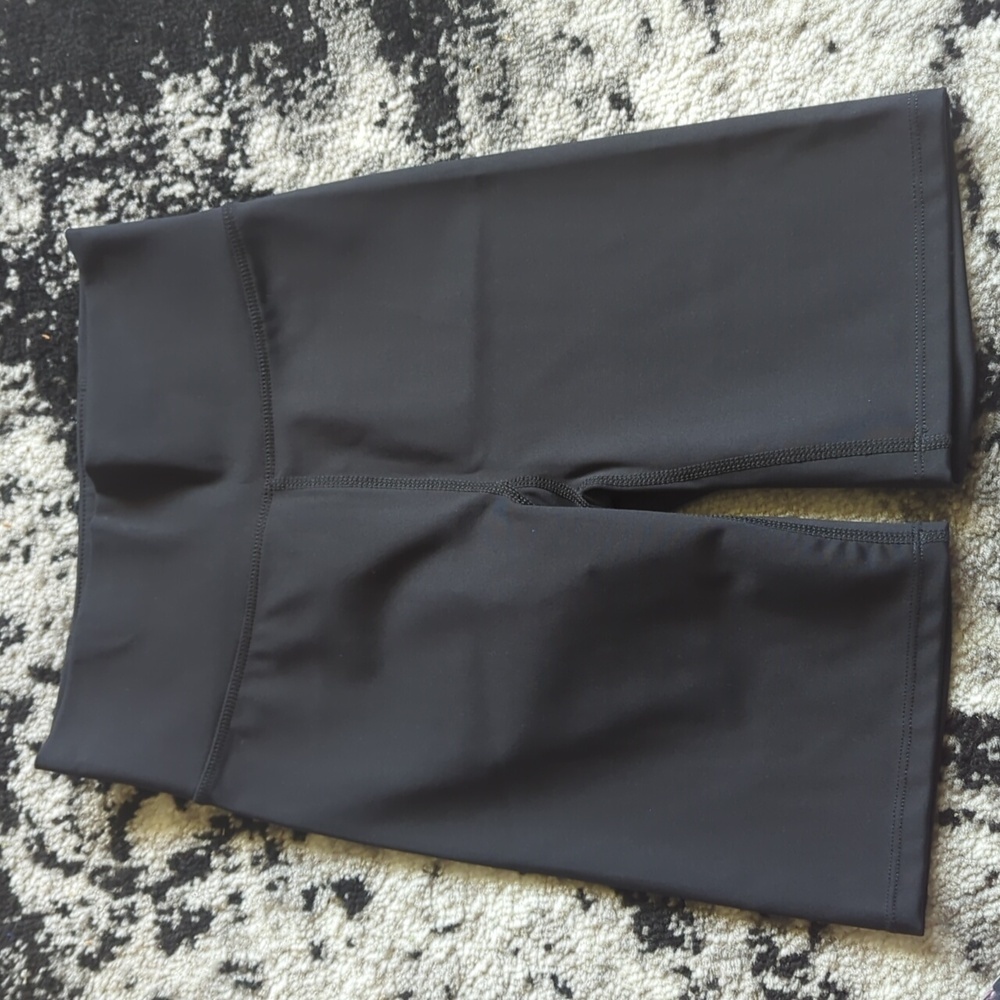 Madewell MWL Form High-Rise 7" Biker‎ Shorts Women's XXS Athleisure Black Casual - Picture 5 of 6